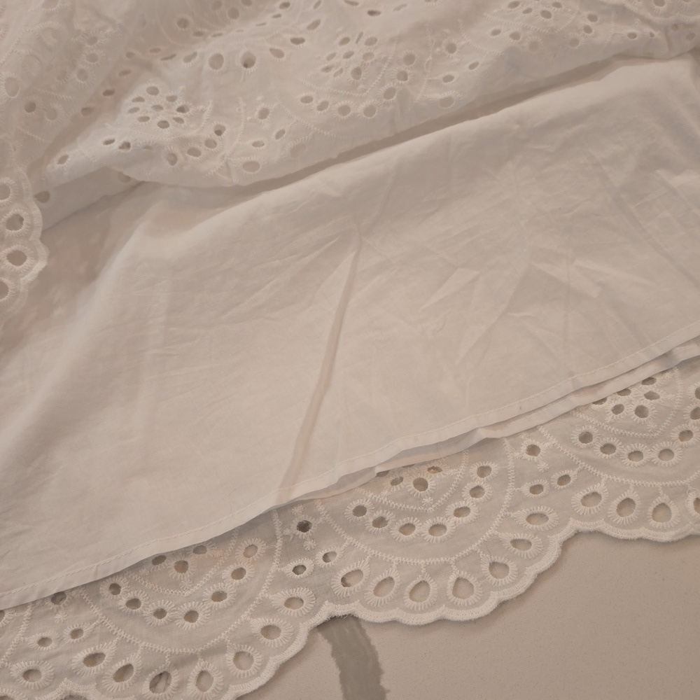 Amaryllis x Dani Austin White Cotton Eyelet Keyhole Balletcore Fairy Dress 1X - Picture 13 of 15